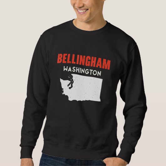 Bellingham Washington USA State America Travel Was Trui (Voorkant)