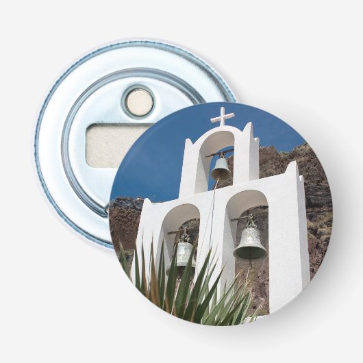 Bellingtoren Button Flesopener (Voorkant)