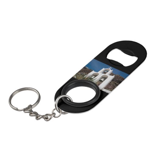 Bellingtoren Mini Flessenopener (Voorkant Gekanteld)
