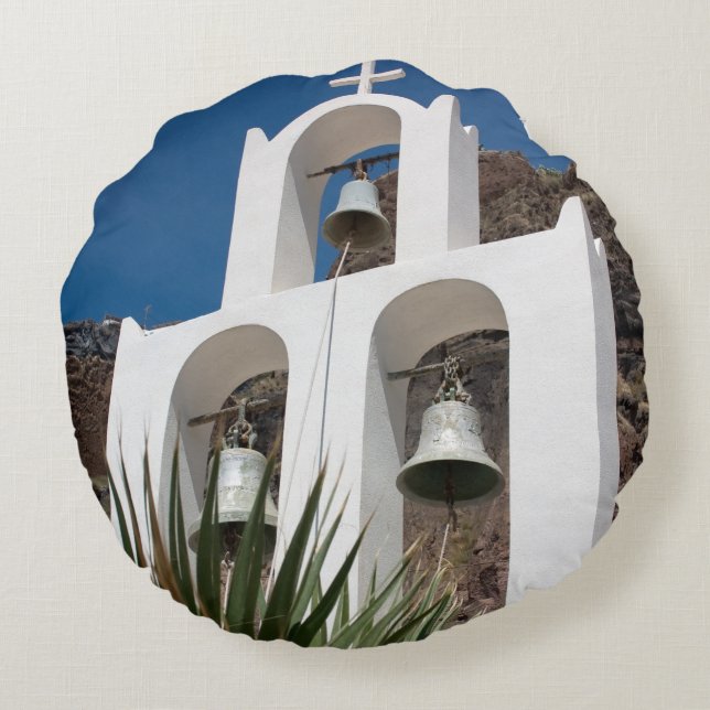 Bellingtoren Rond Kussen (Achterkant)