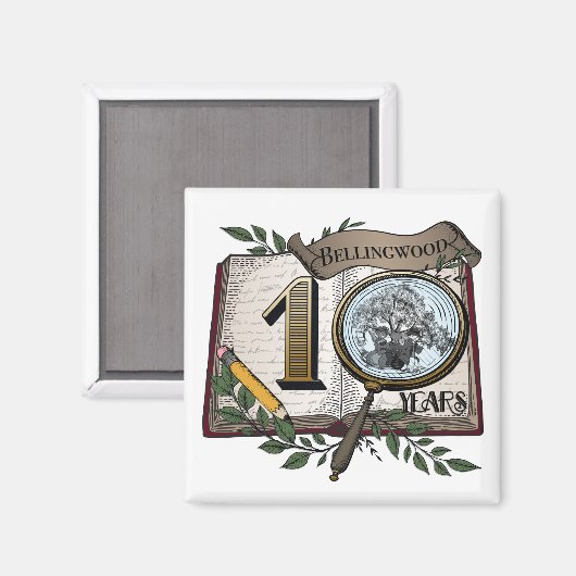 Bellingwood Ten Year Magnet (Voorkant / Achterkant)