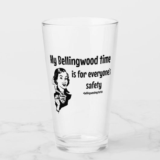 Bellingwood Time Drinking Glass Glas (Voorkant)