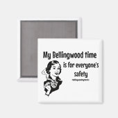 Bellingwood Time Magnet (Voorkant / Achterkant)