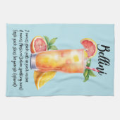 Bellini Cocktail Recept Theedoek (Horizontaal)