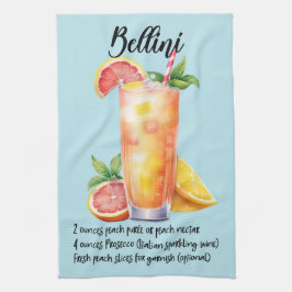 Bellini Cocktail Recept Theedoek