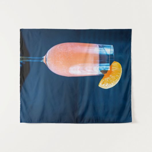 Bellini cocktail wandkleed (Voorkant (horizontaal))