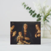Bellini Madonna in Venetië Briefkaart (Staand voorkant)