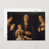 Bellini Madonna in Venetië Briefkaart (Voorkant / Achterkant)