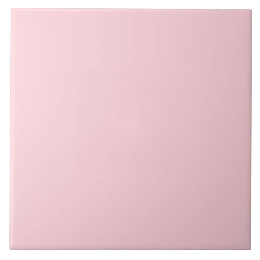 Bellini Powder Pink 2015 Color Trend Sjabloon Tegeltje (Voorkant)