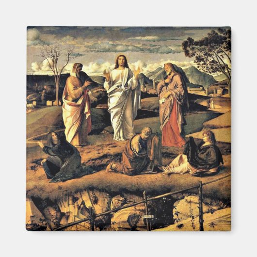 Bellini: Transfiguratie van Christus Magneet (Voorkant)