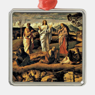 Bellini: Transfiguratie van Christus Metalen Ornament