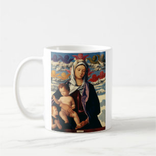Bellini's Maagd en Kind Hoge Kwaliteit Kunst Koffiemok