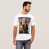 Bellini's Maagd en Kind Hoge Kwaliteit Kunst T-shirt (Voorkant volledig)