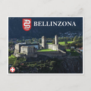 Bellinzona - Zwitserland Briefkaart