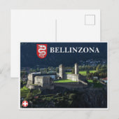 Bellinzona - Zwitserland Briefkaart (Voorkant / Achterkant)