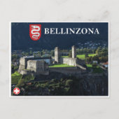 Bellinzona - Zwitserland Briefkaart (Voorkant)