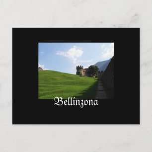 Bellinzona Zwitserland Briefkaart
