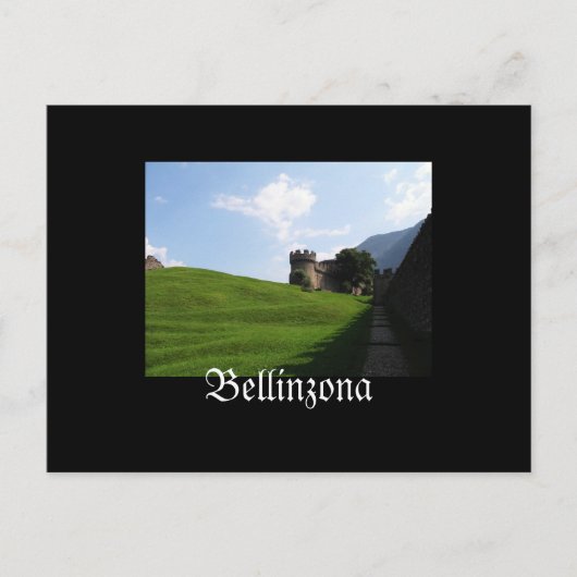 Bellinzona Zwitserland Briefkaart (Voorkant)