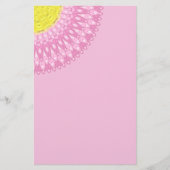 Bellis Mandala Briefpapier (Voorkant)