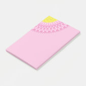 Bellis Mandala Post-it® Notes (Schuin)