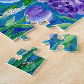 Bellisima Fine Art Floral Puzzle Legpuzzel (Zijkant)