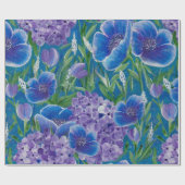 Bellisima Fine Art Floral Wrapping Paper Cadeaupapier (Vlak)