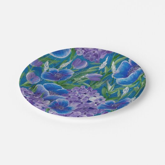 Bellisima herhaal het Bord van de Floral Pattern (Gekanteld)