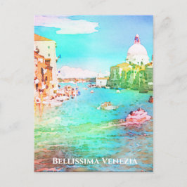 ** Bellissima Italiaanse taal Venetië Venezia Briefkaart