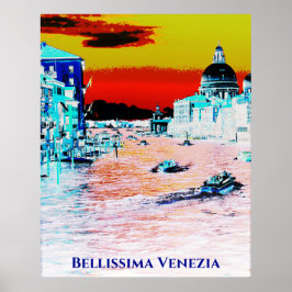 *~* Bellissima Italiaanse taal Venetië Venezia Poster