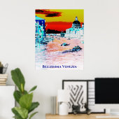 *~* Bellissima Italiaanse taal Venetië Venezia Poster (Thuiskantoor)
