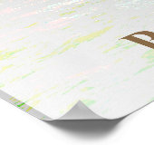 ** Bellissima Italiaanse taal Venice Venezia Post Poster (Hoek)