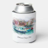 ** Bellissima Italian AP12 Cinque Terra Italië Blikjeskoeler (Blikje Achterkant)