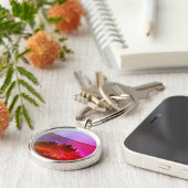 *~* Bellissima Toscana - Italiaanse taal in Toscan Sleutelhanger (Zijkant)