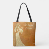 *~* Bellissima Toscana Toscane Italiaanse taal Tote Bag (Achterkant)