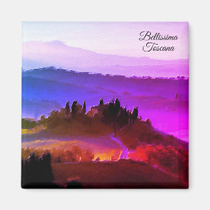 *~* Bellissima Tuscana Italiaanse taal Toscane Magneet