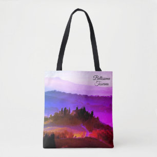 *~* Bellissima Tuscana Italiaanse taal Toscane Tote Bag