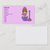 Bellly Dancer Genie Girl Visitekaartje (Voorkant / Achterkant)