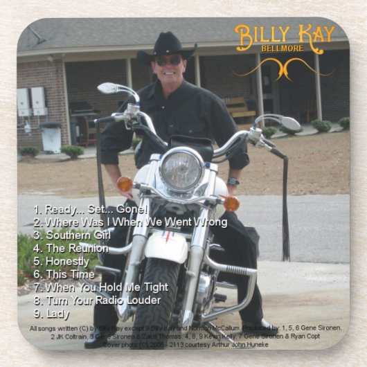 Bellmore door Billy Kay CD Back Hoesje Onderzetter (Voorkant)