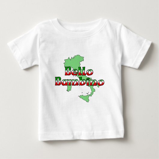 Bello Bambino (Prachtige Italiaanse babyjongen) (Voorkant)