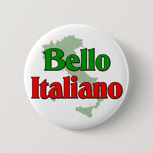 Bello Italiano Ronde Button 5,7 Cm (Voorkant)