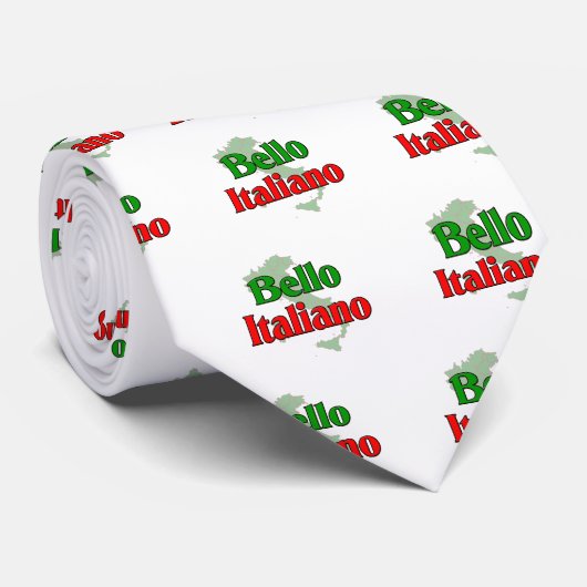Bello Italiano Stropdas (Opgerold)