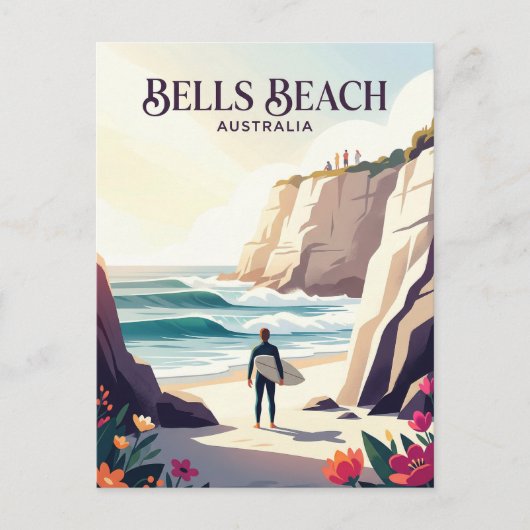 Bells Beach Australië Briefkaart (Voorkant)