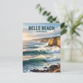 Bells Beach Australië Briefkaart (Staand voorkant)