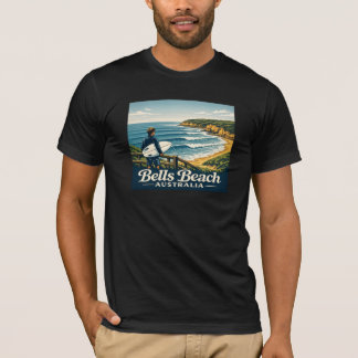 Bells Beach Australië - Vintage Surf T-shirt