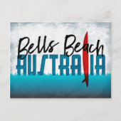 Bells Beach Briefkaart Australia Surfboard (Voorkant)