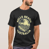 Bells Beach � het kustjuweel � Australië T-shirt (Voorkant)