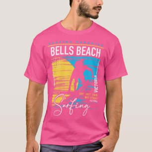 Bells Beach Retro Surfen Graphic Surf Australië T-shirt