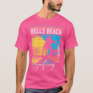 Bells Beach Retro Surfen Graphic Surf Australië T-shirt