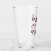 Bells Bow Stropdas Floral Bouquet Jubileum Glas (Rechts)