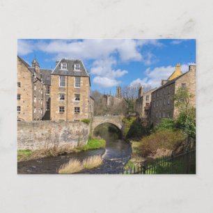 Bells Brae bridge in Dean Village, Edinburgh Briefkaart